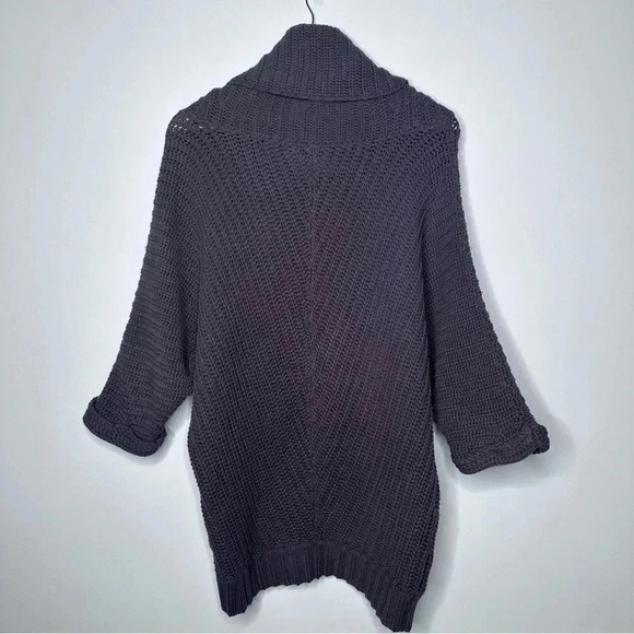 MOTH Anthropologie Chunky Knit Dolman Sleeve Cowl Neck Toca Sweater Size XS - Picture 5 of 9